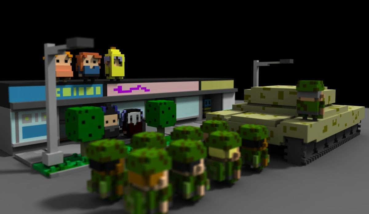 MagicaVoxel 0.99.4.2 像搭积木一样做3D场景