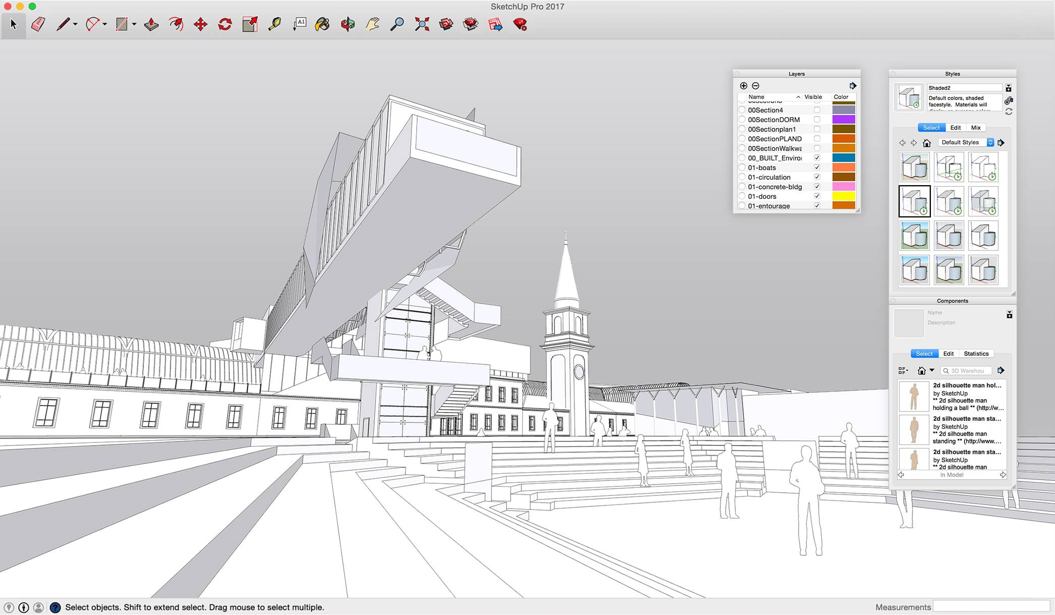 草图大师 SketchUp Pro 2020 v20.2.172 3D模型设计软件