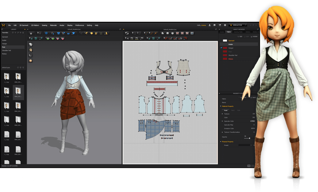 Marvelous Designer 7 v3.2 中文破解版