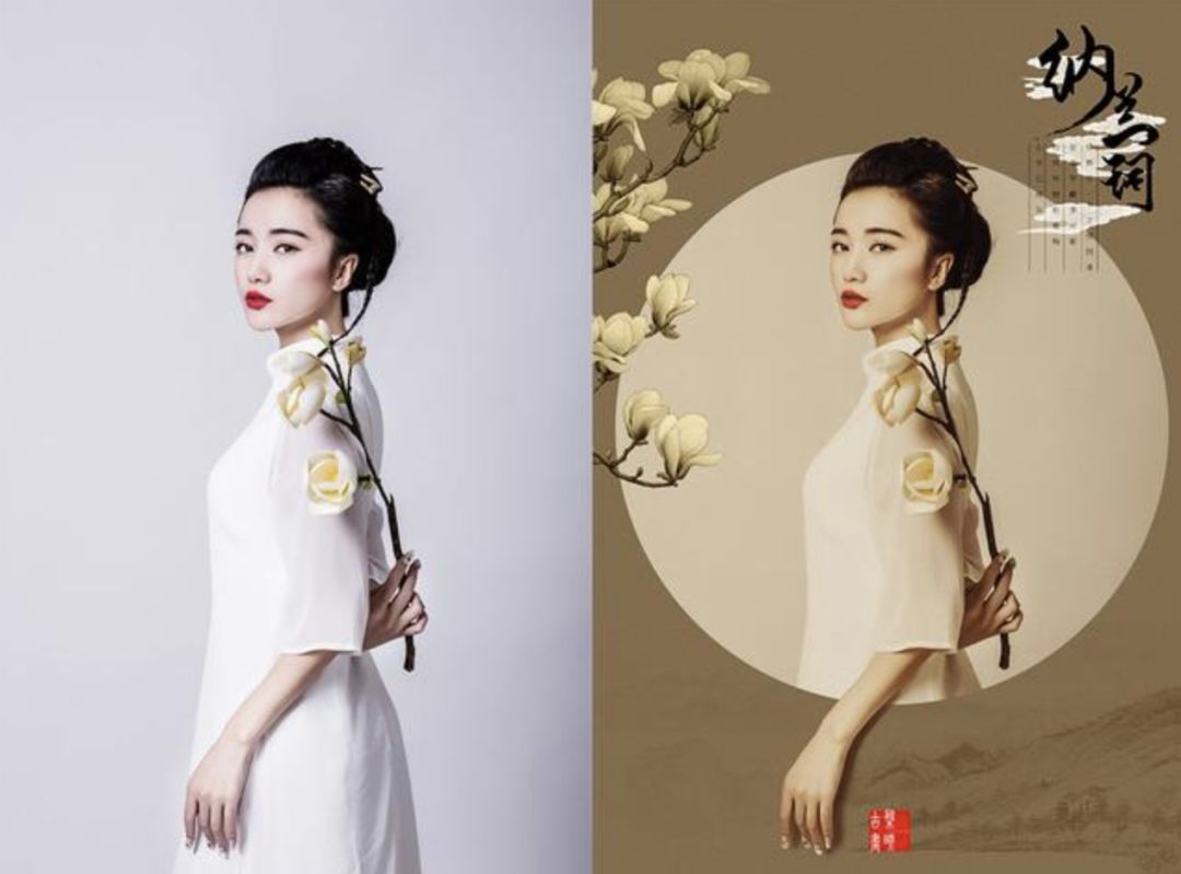 【PS插件】工笔画扩展插件 一键把照片变成工笔画风格