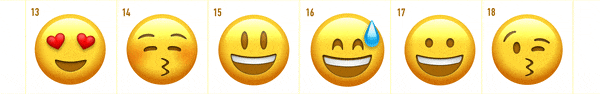 【AE/PR模版】Emoji动画素材 102个可爱Emoji表情动画素材