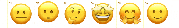 【AE/PR模版】Emoji动画素材 102个可爱Emoji表情动画素材