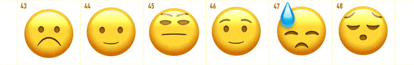 【AE/PR模版】Emoji动画素材 102个可爱Emoji表情动画素材