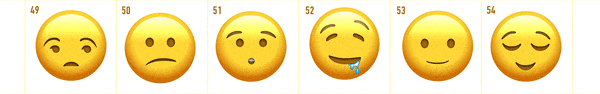 【AE/PR模版】Emoji动画素材 102个可爱Emoji表情动画素材