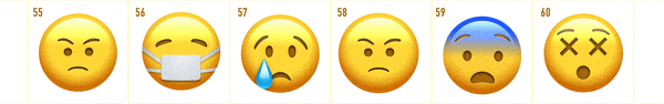【AE/PR模版】Emoji动画素材 102个可爱Emoji表情动画素材