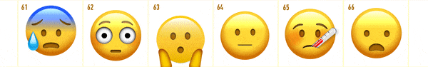 【AE/PR模版】Emoji动画素材 102个可爱Emoji表情动画素材