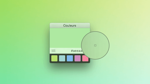 Couleurs 1.2 屏幕取色工具