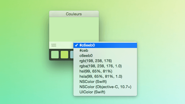 Couleurs 1.2 屏幕取色工具