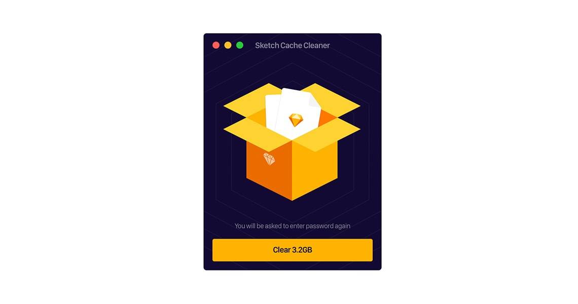 Cache Cleaner V1.0.5 Sketch一键清理神器