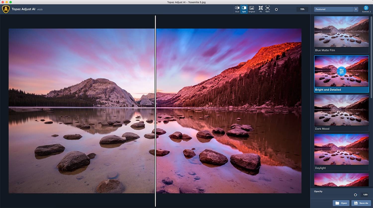 Topaz Adjust AI v1.0.5 HDR滤镜处理工具