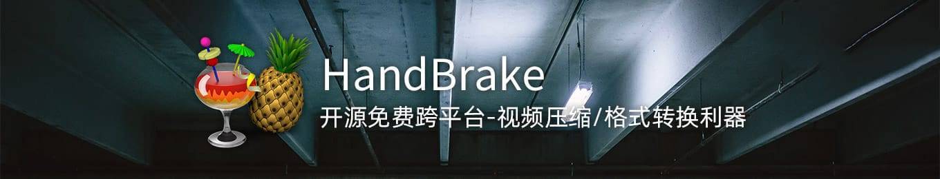 HandBrake 1.3.3 开源免费视频压缩/格式转换工具