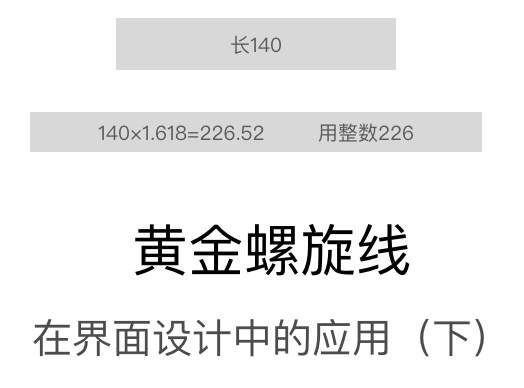 超全面总结!黄金分割在界面设计中的应用