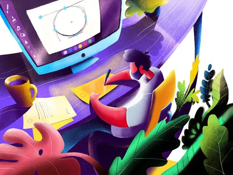 即将过去的2018年,Dribbble 反映出来的 10个设计趋势