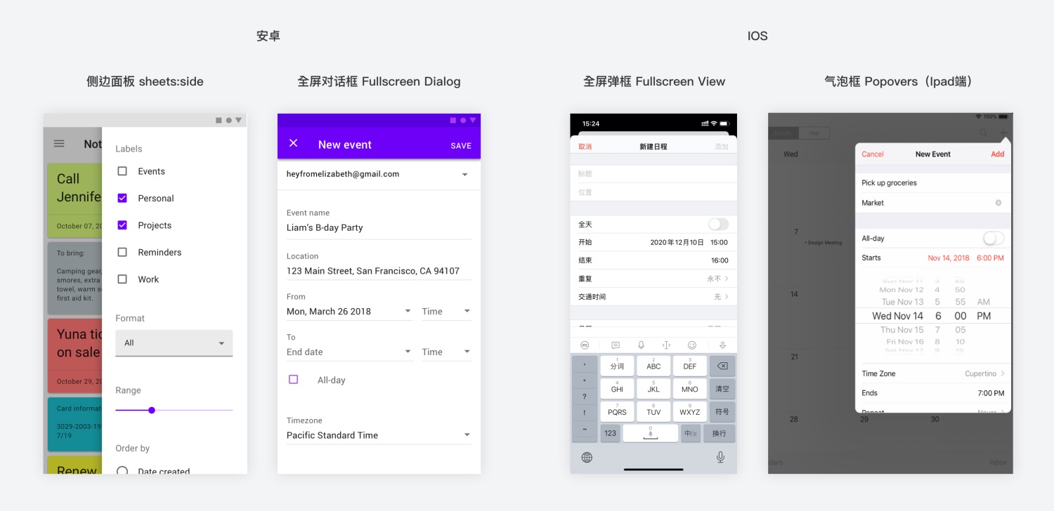 超全面！移动端弹出层组件的定义、应用与设计