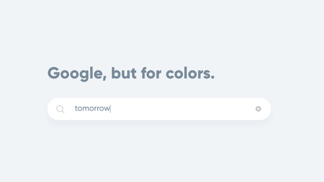 色彩界的 Google!给关键词就能帮你找配色的Picular