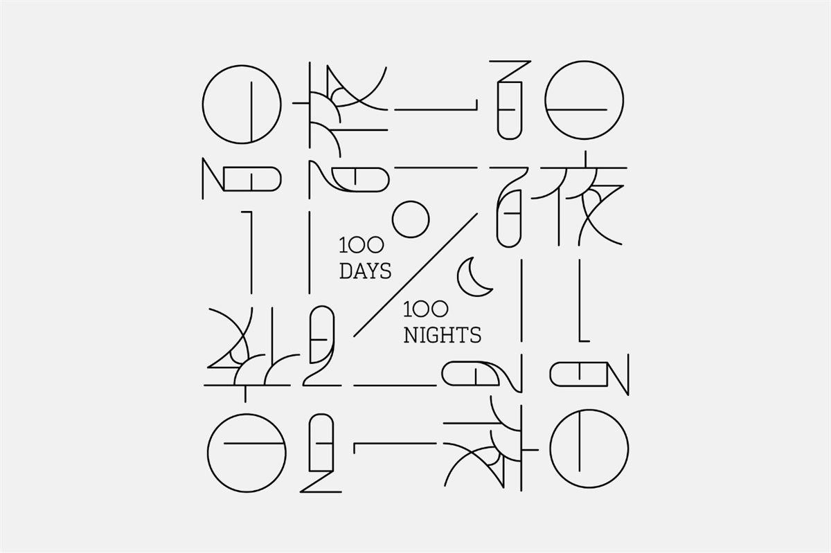 优设专访!Behance 超人气新生代设计师何庭安的做字艺术!