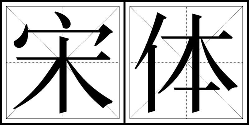 宋体字设计很难?来看这份平面高手的系统性指南!