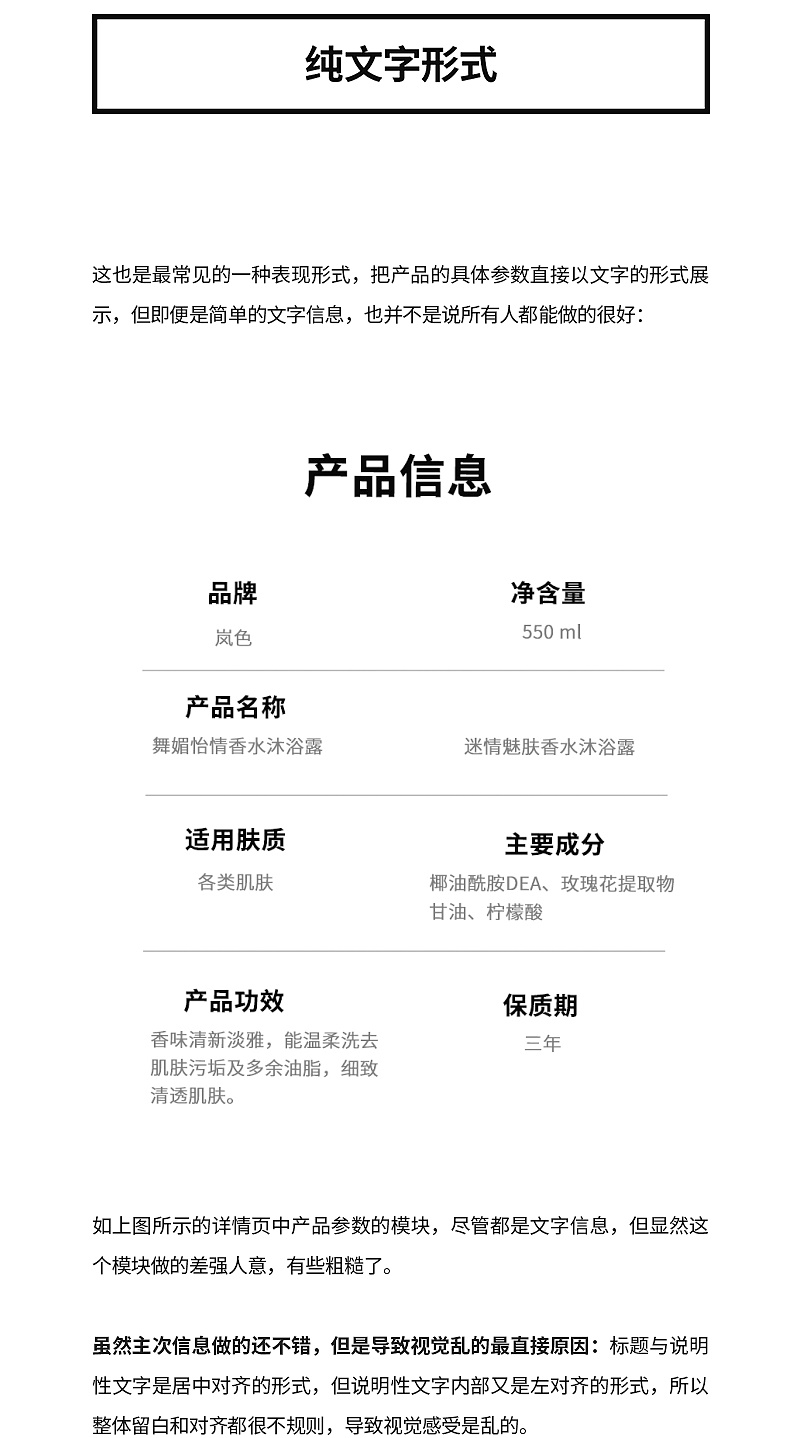 详情页中最容易被忽略的产品参数模块，该如何设计？