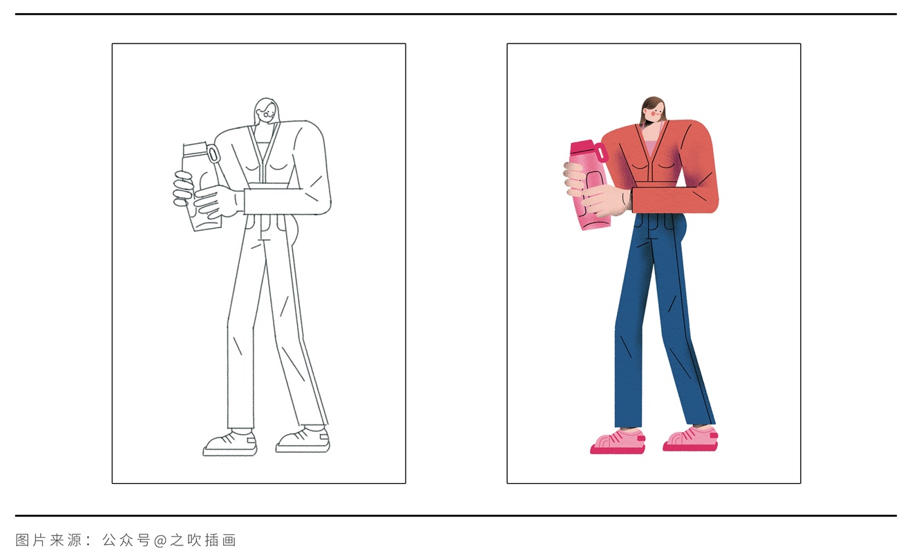 学插画如何从素材里提取造型?只需掌握这三招!