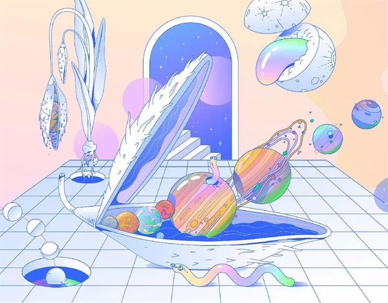 从超多案例中,我总结了 2020 年值得关注的 8 个插画设计趋势