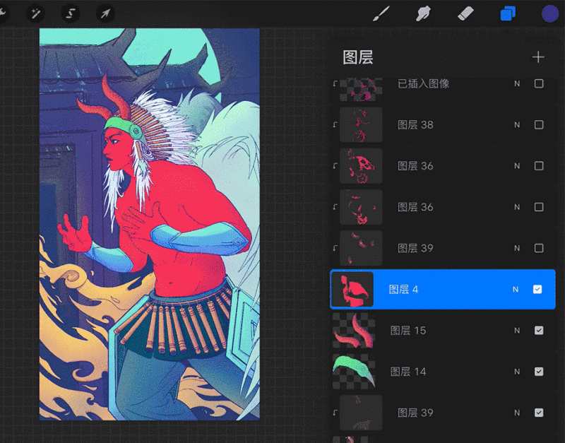 iPad 上的绘画神器 Procreate 到底怎么用?给你一份完整的实战案例参考!