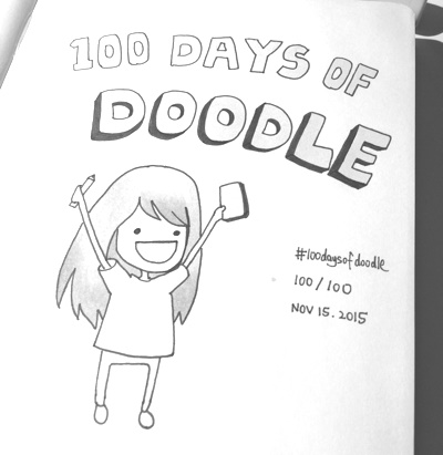 Uber高级产品设计师告诉你,她是如何完成100天插画设计挑战的!