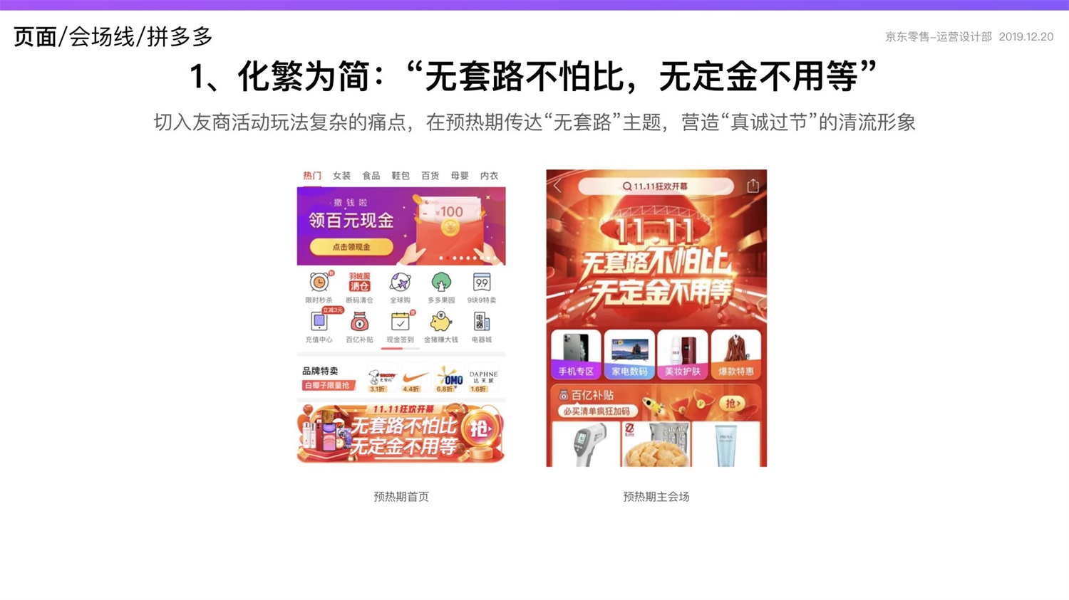 京东重磅出品！2019 双十一电商平台竞品分析深度报告