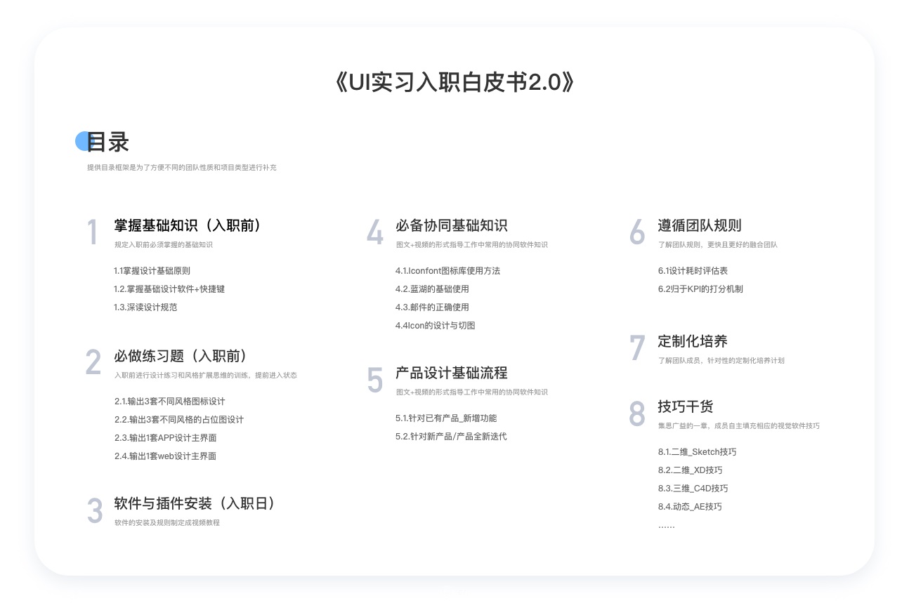 写给 UI 设计实习生的成长指南(上篇)