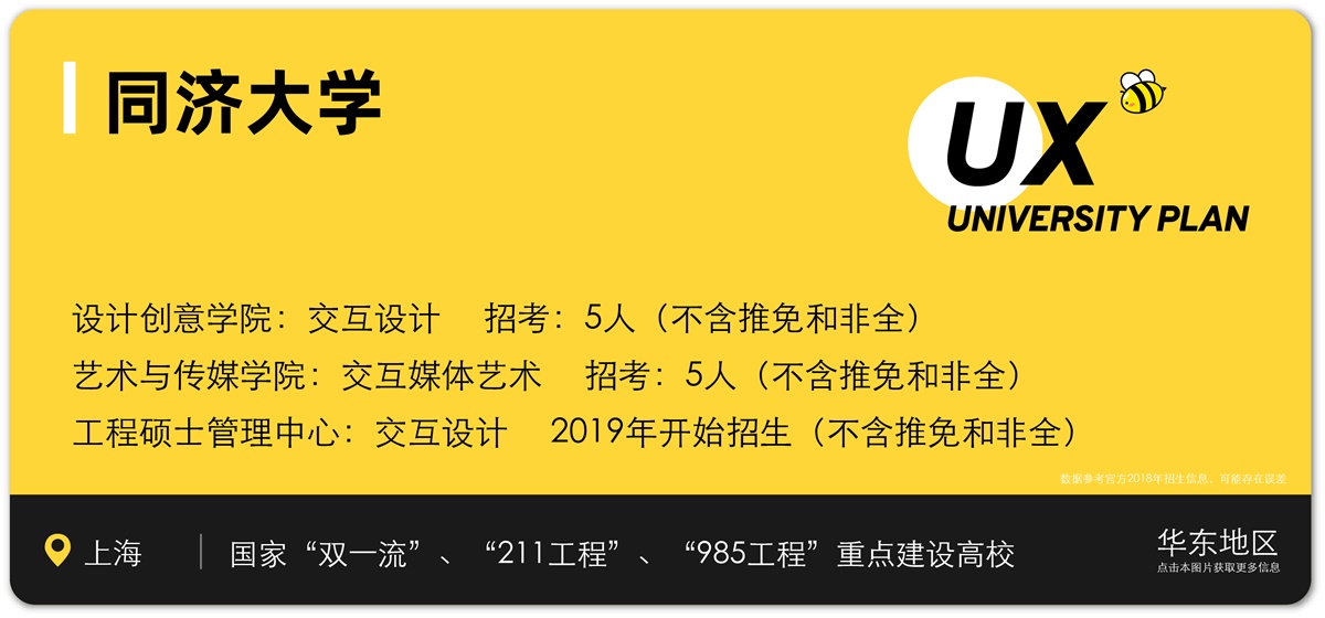 想学交互设计?我把国内21所开设交互方向的院校都列出来了!