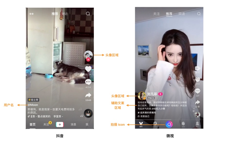 从交互角度,分析为什么我沉迷抖音,却不想刷微视?